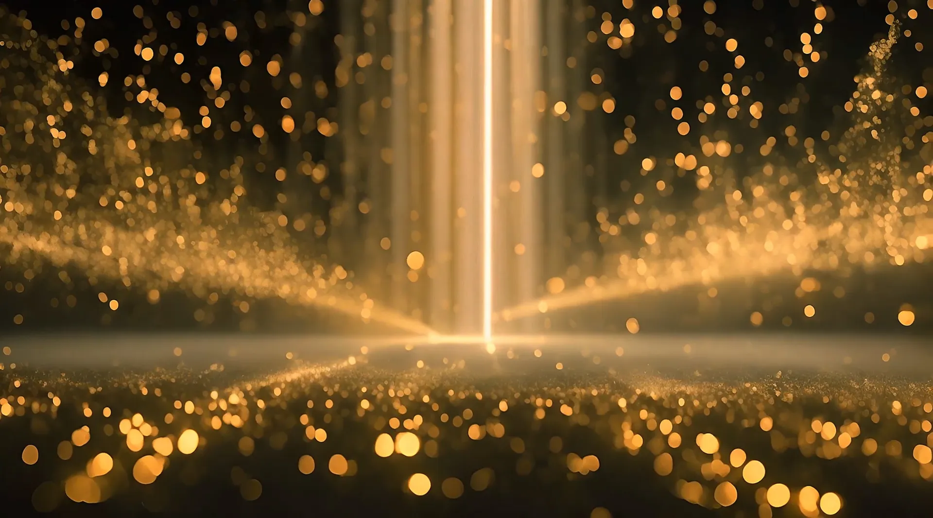 Sparkling Dust and Radiant Rays Motion Graphic Video